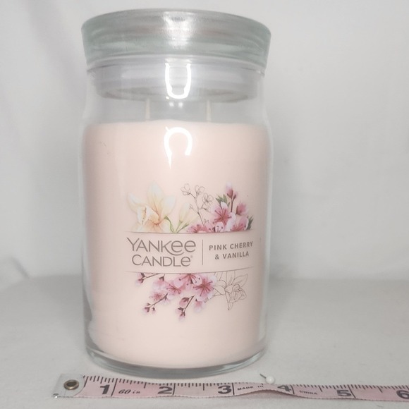 Yankee Candle Other - Yankee Candle Pink Cherry & Vanilla Signature Large 2-Wick Jar Candle 20 oz NEW